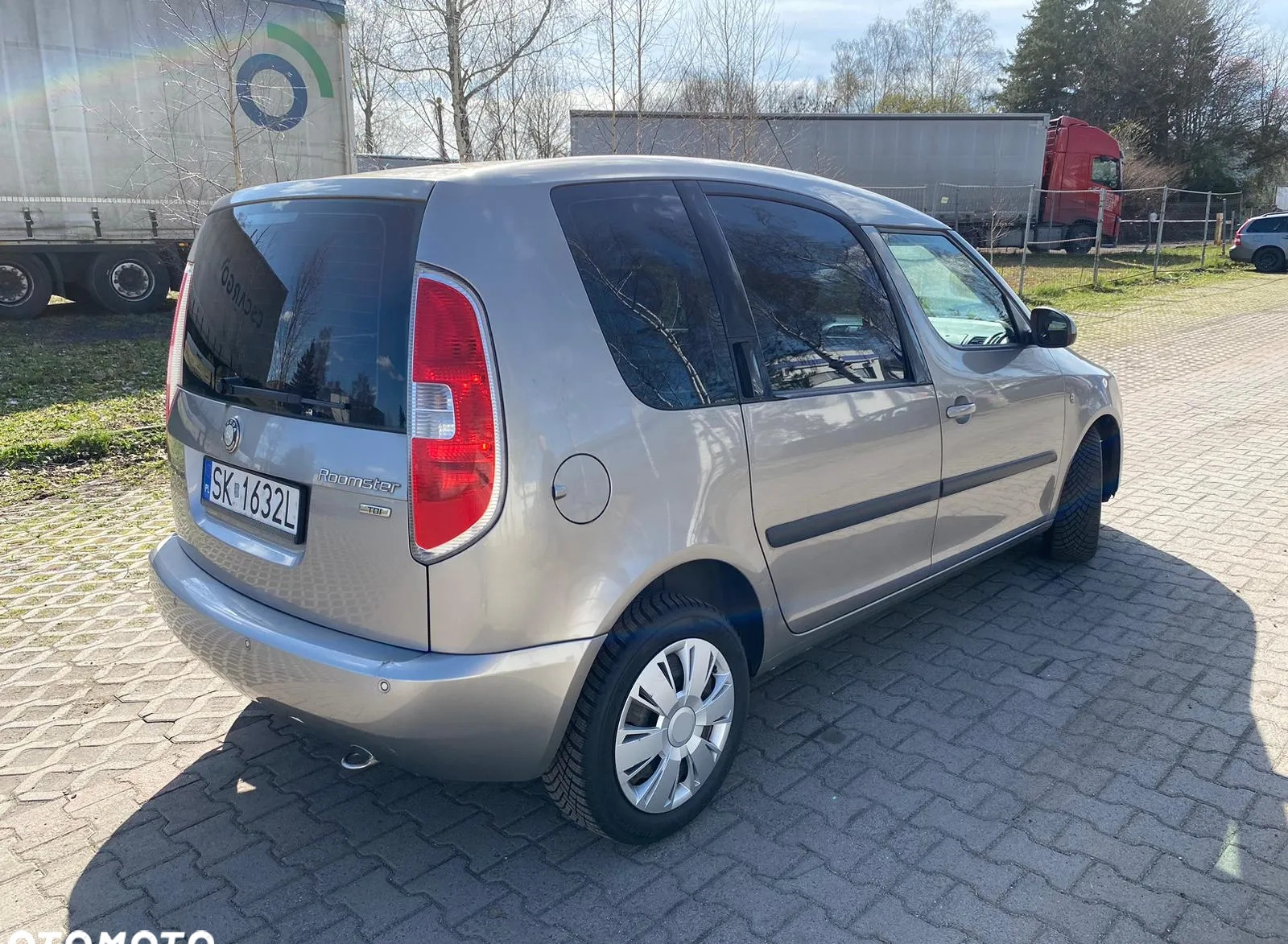 Skoda Roomster cena 11500 przebieg: 175825, rok produkcji 2007 z Jarocin małe 232
